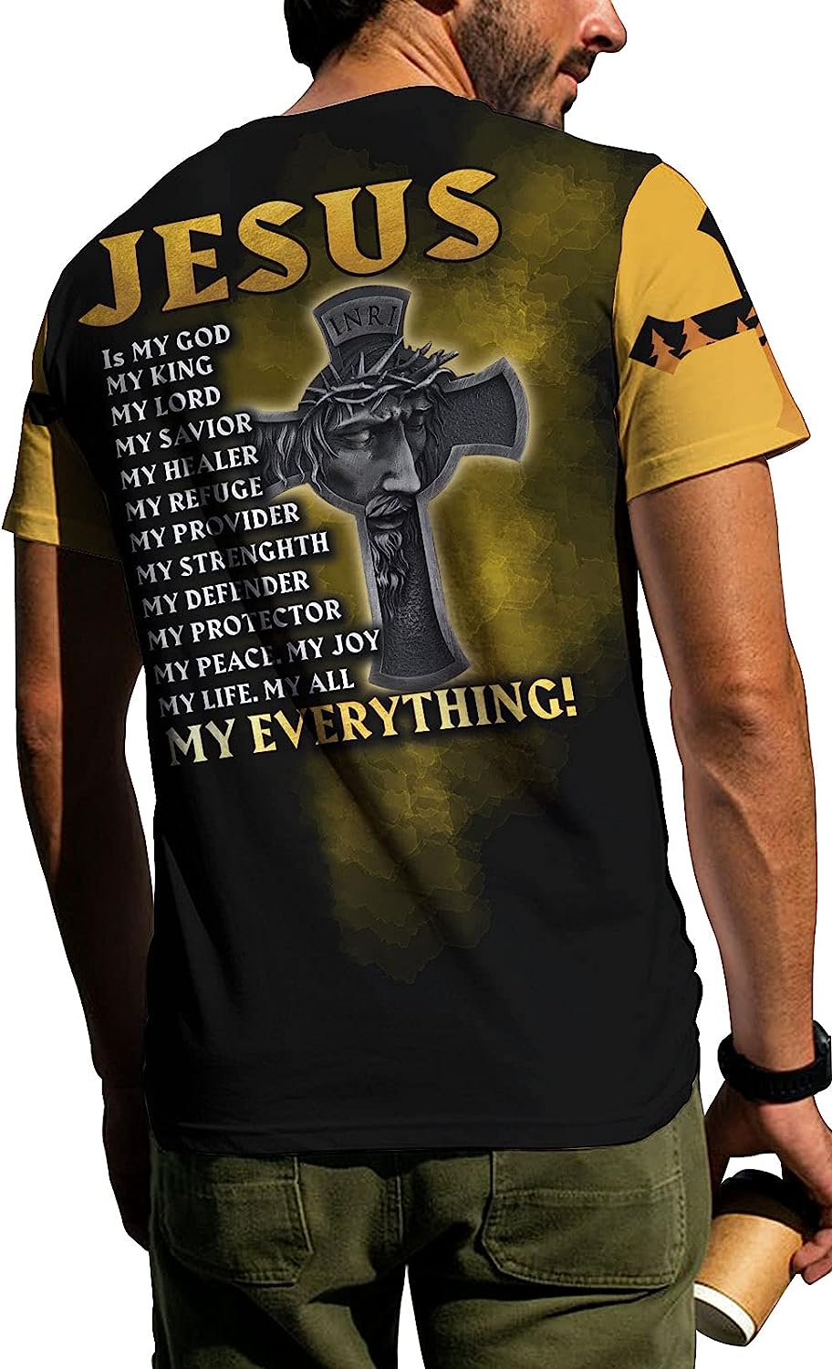 Jesus Saves Jesus Is My God My Kingjesus Is My God My King All Over Printed 3D T Shirt - Christian Shirts for Men Women