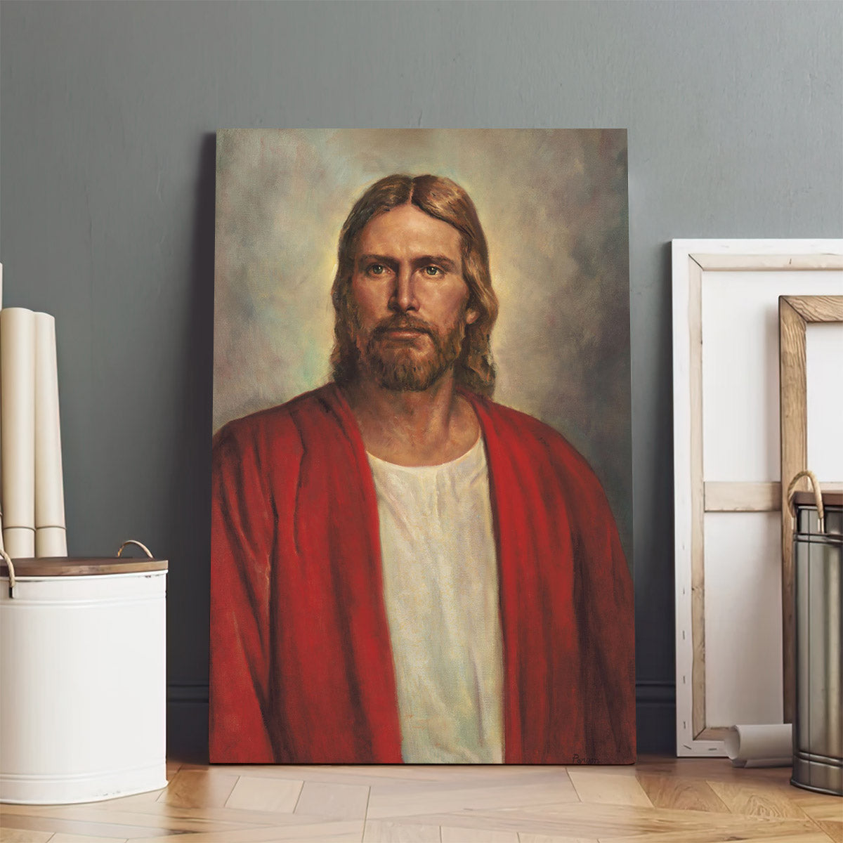 Jesus The Christ Canvas Pictures - Religious Wall Art Canvas - Christian Paintings For Home