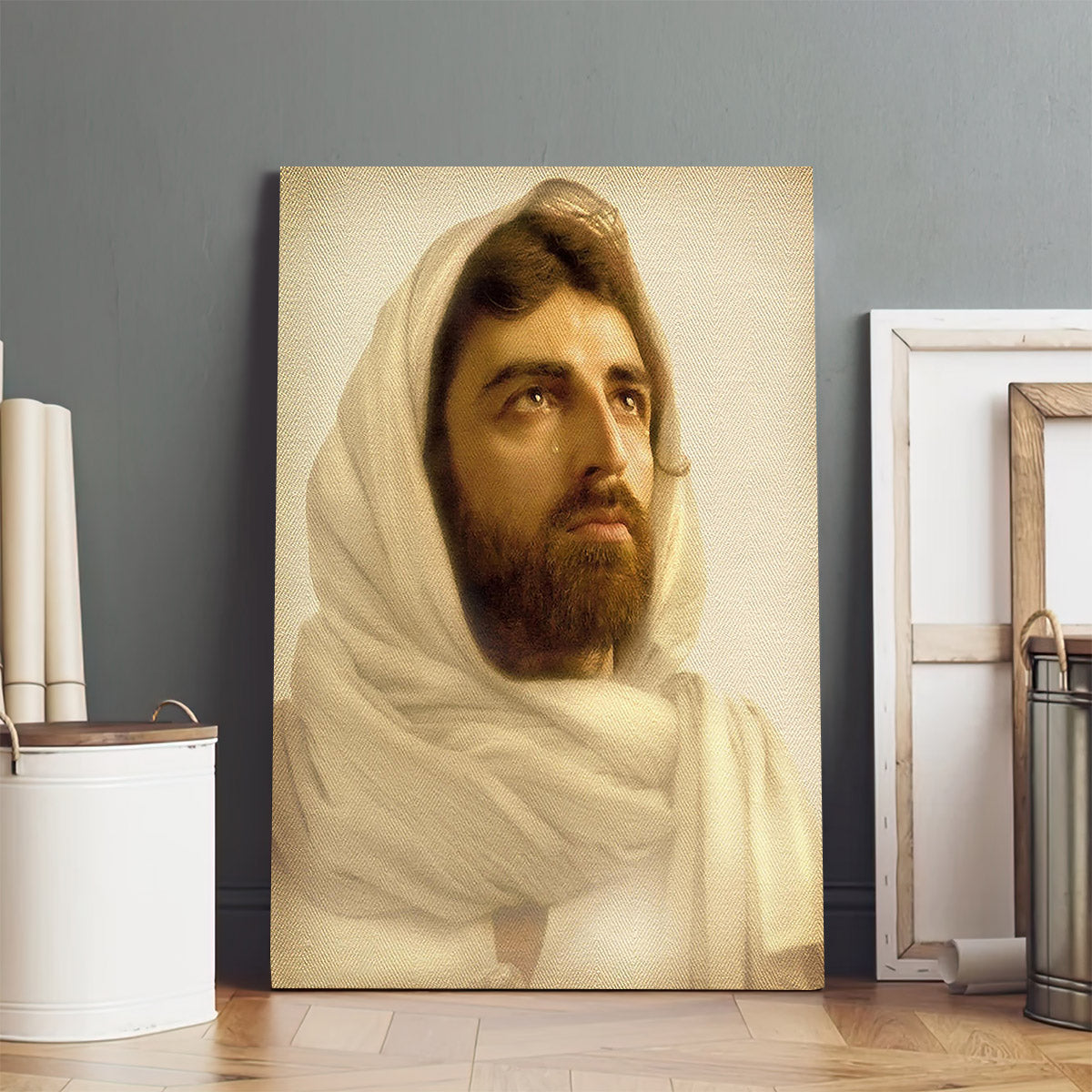 Jesus Wept Canvas Wall Art - Jesus Canvas Pictures - Christian Wall Art