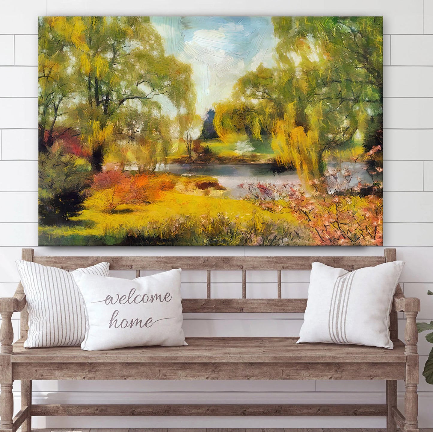 Landscape Painting Nature Canvas Wall Art - Canvas Wall Decor - Home Decor Living Room