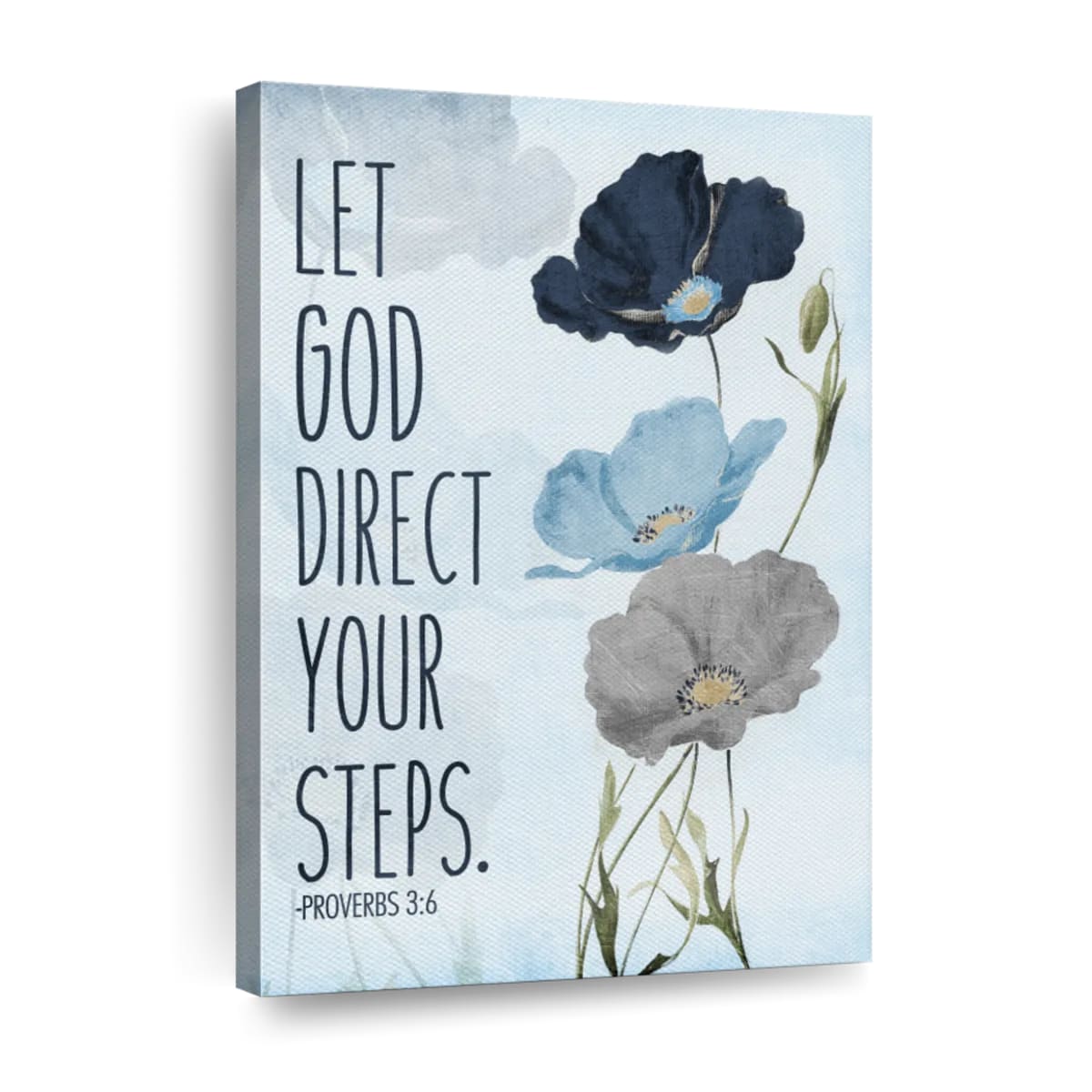 Let God Canvas Wall Art - Canvas Religious Wall Art - Christian Wall Decor Living Room