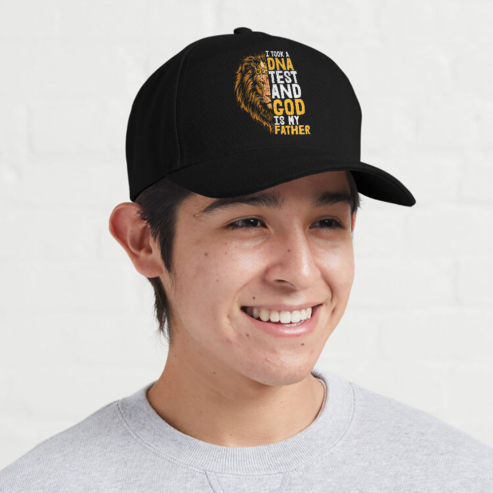 Lion Jesus Christian God Is My Father Dna Test Cap