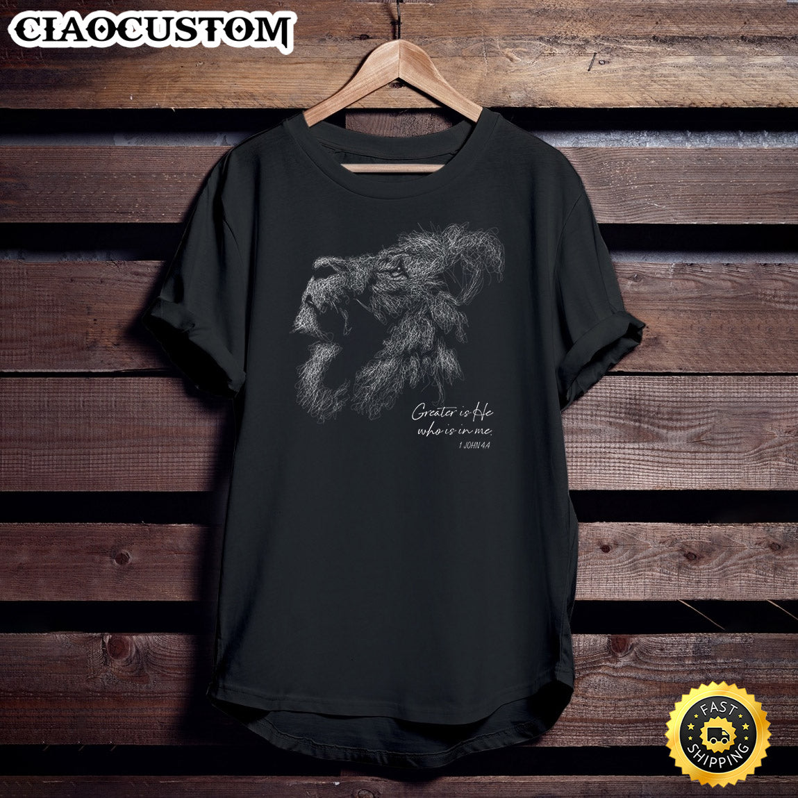 Lion Of Judah Christian T-Shirt - Christian Shirt