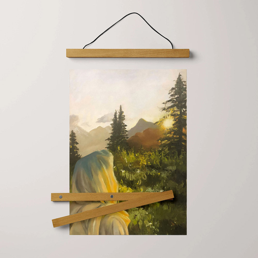 Look To The Light Hanging Canvas Wall Art - Christan Wall Decor - Religious Canvas