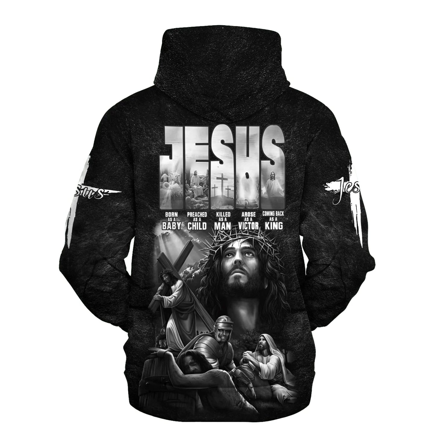 Lord Jesus Christ 3D Hoodies - Jesus Hoodie - Men & Women Christian Hoodie - 3D Printed Hoodie