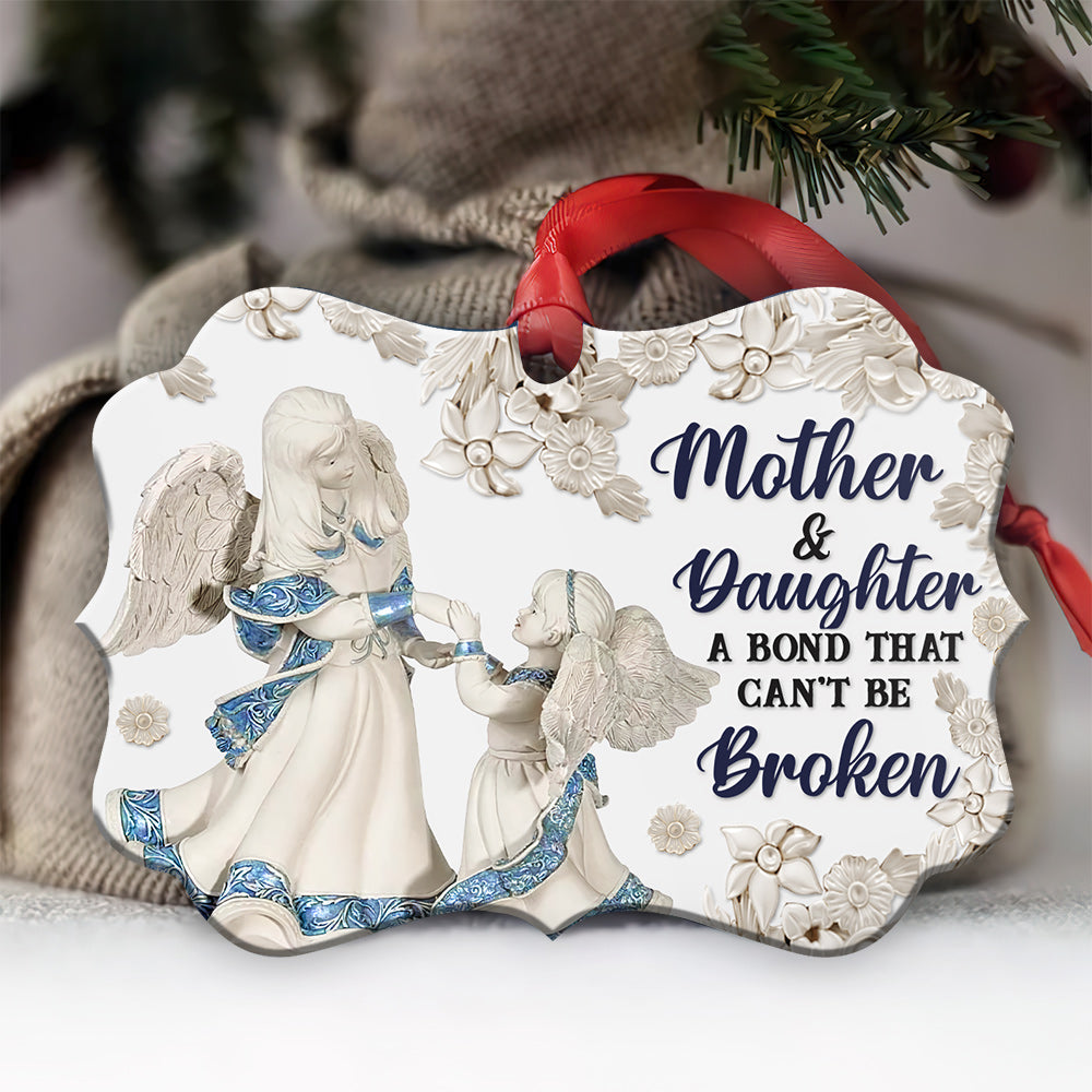 Mad Mother And Daughter 2 Metal Ornament - Christmas Ornament - Christmas Gift