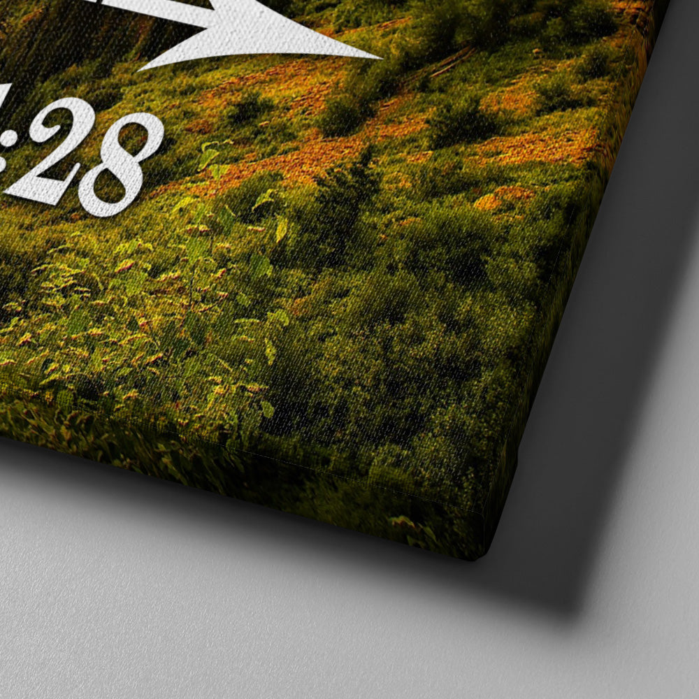 Matthew 1128 Canvas Wall Art Print - Christian Canvas Wall Art