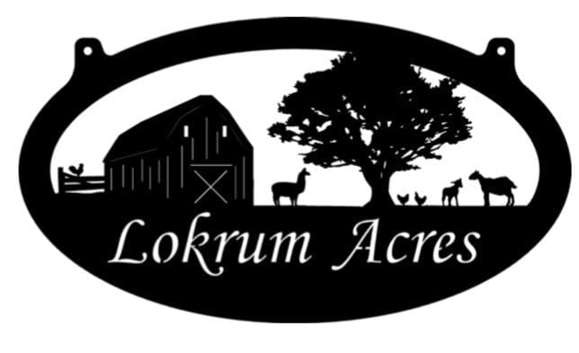 Metal Farm Sign Llama Goats Metal Sign3ft Metal Sign Metal Wall Art Metal House Sign