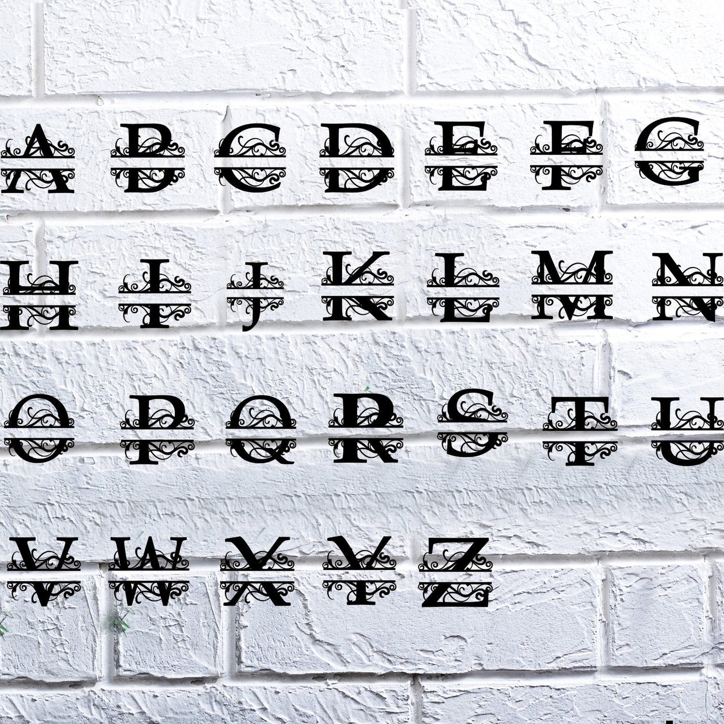 Metal Wall Artfamily Name Signrustic Home Decorfarmhouse Decoranniversary Giftlast Name Signsplit Monogram Signname Metal Sign