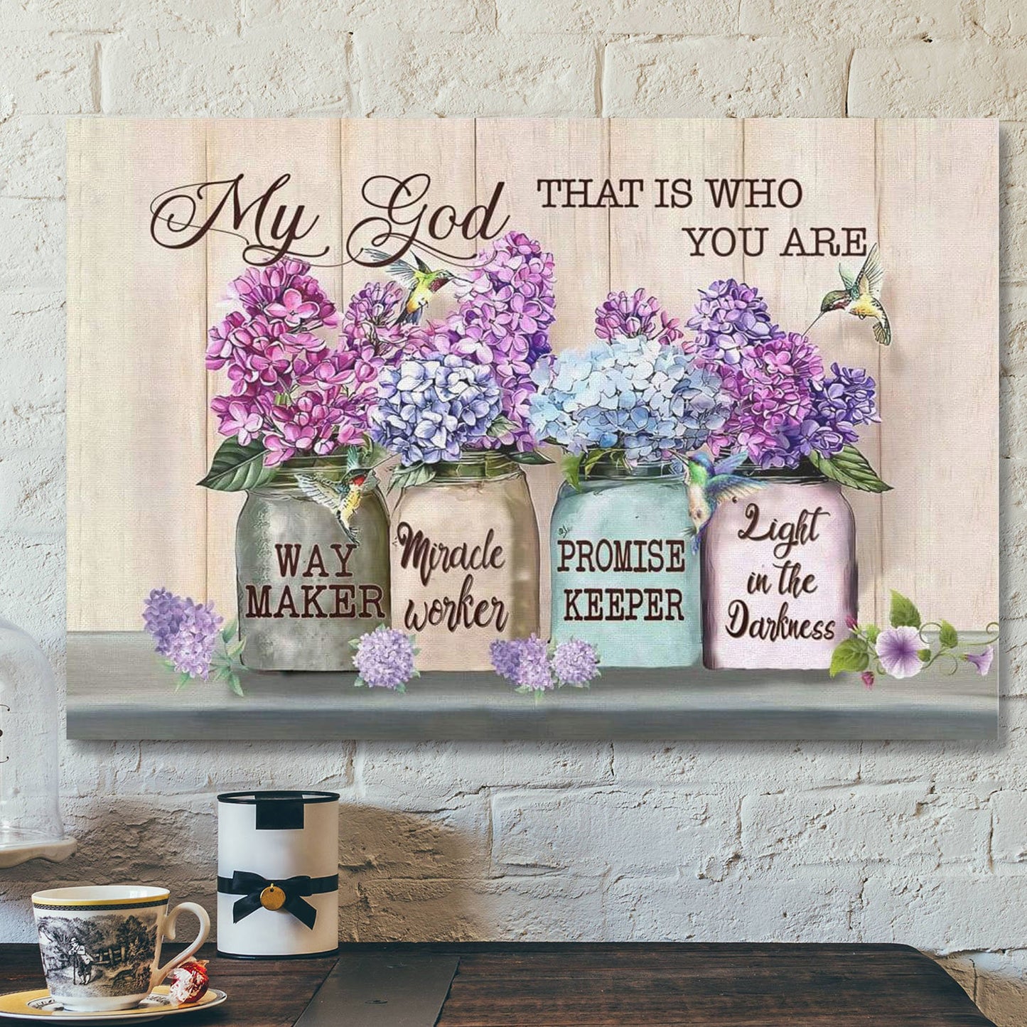 Way Maker Canvas My God That Is Who You Are Canvas - Jesus Canvas Art - Ciaocustom