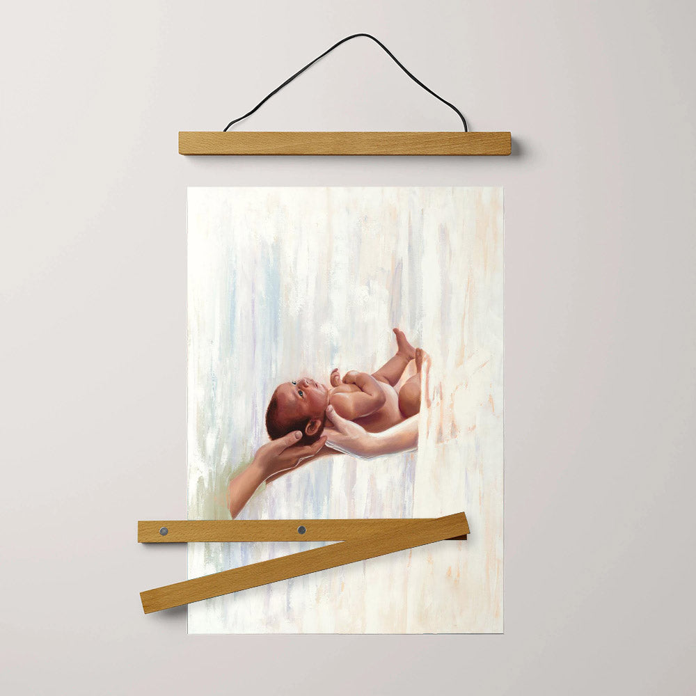 Mother To Mother Hanging Canvas Wall Art - Gift For Mom - Religious Canvas