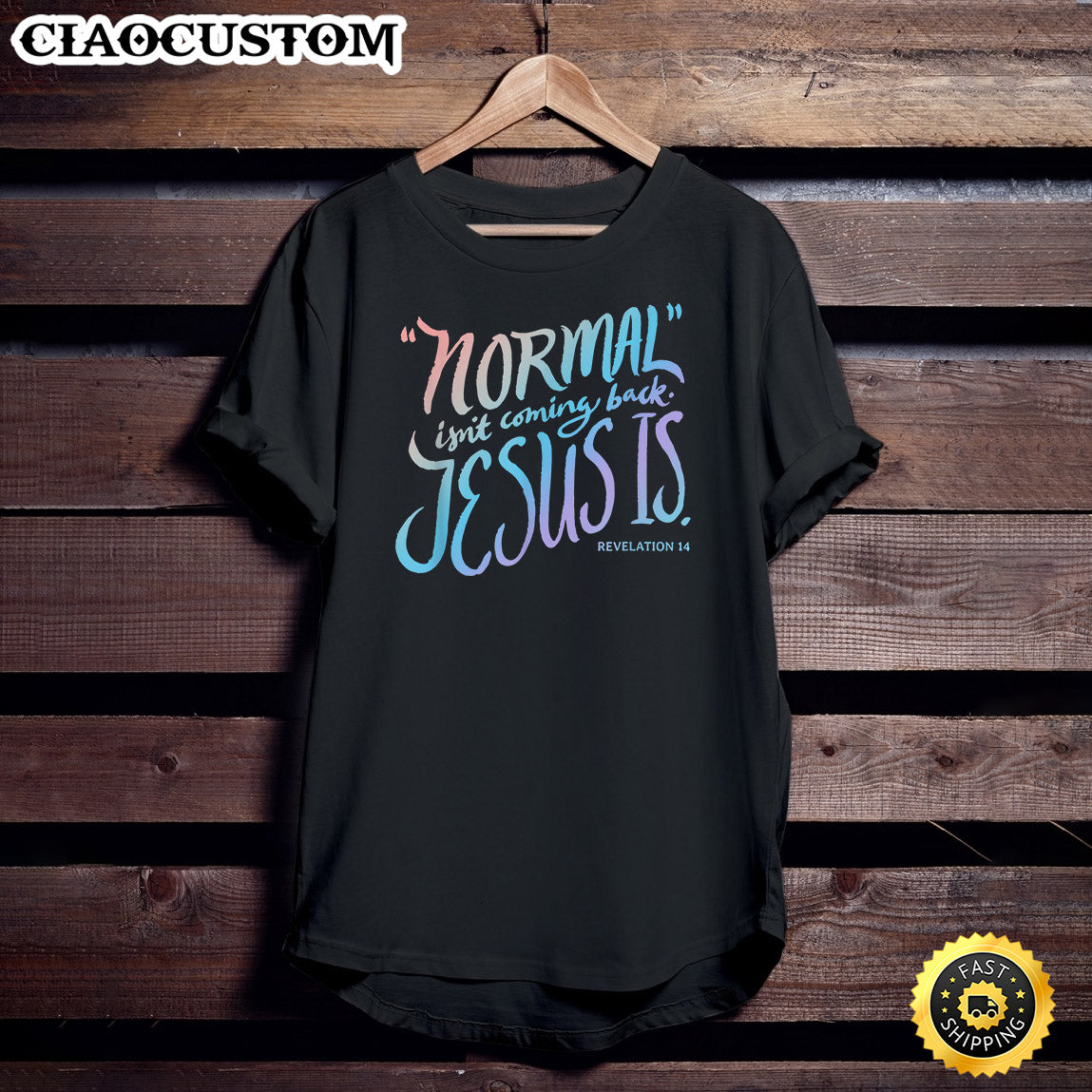 Normal Isn't Coming Back Jesus Is Bible Verse Funny Unisex T Shirt - Men Women T-Shirts