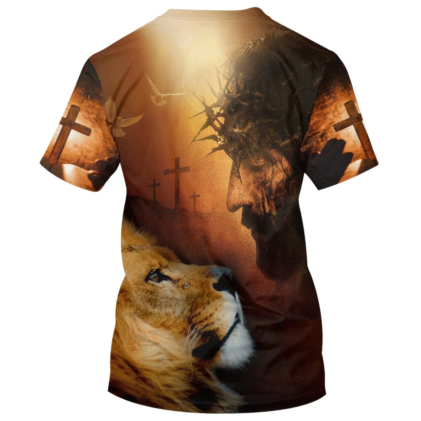 One Nation Under God Jesus 3d All Over Print Shirt - Christian 3d Shirts For Men Women