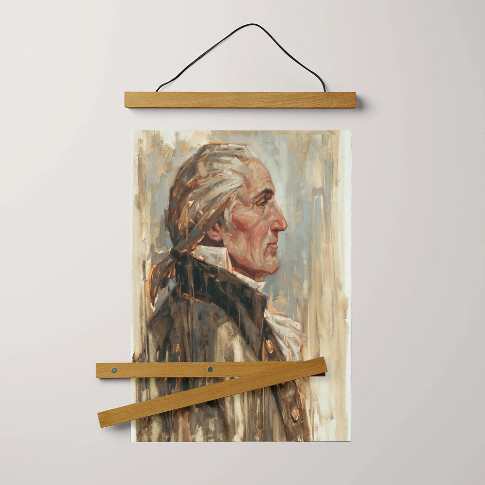 Our Nation's Father Hanging Canvas Wall Art - Religious Canvas