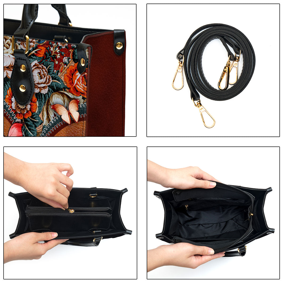 Personalized At My Lowest God Is My Hope Leather Bag - Christian Pu Leather Bags For Women