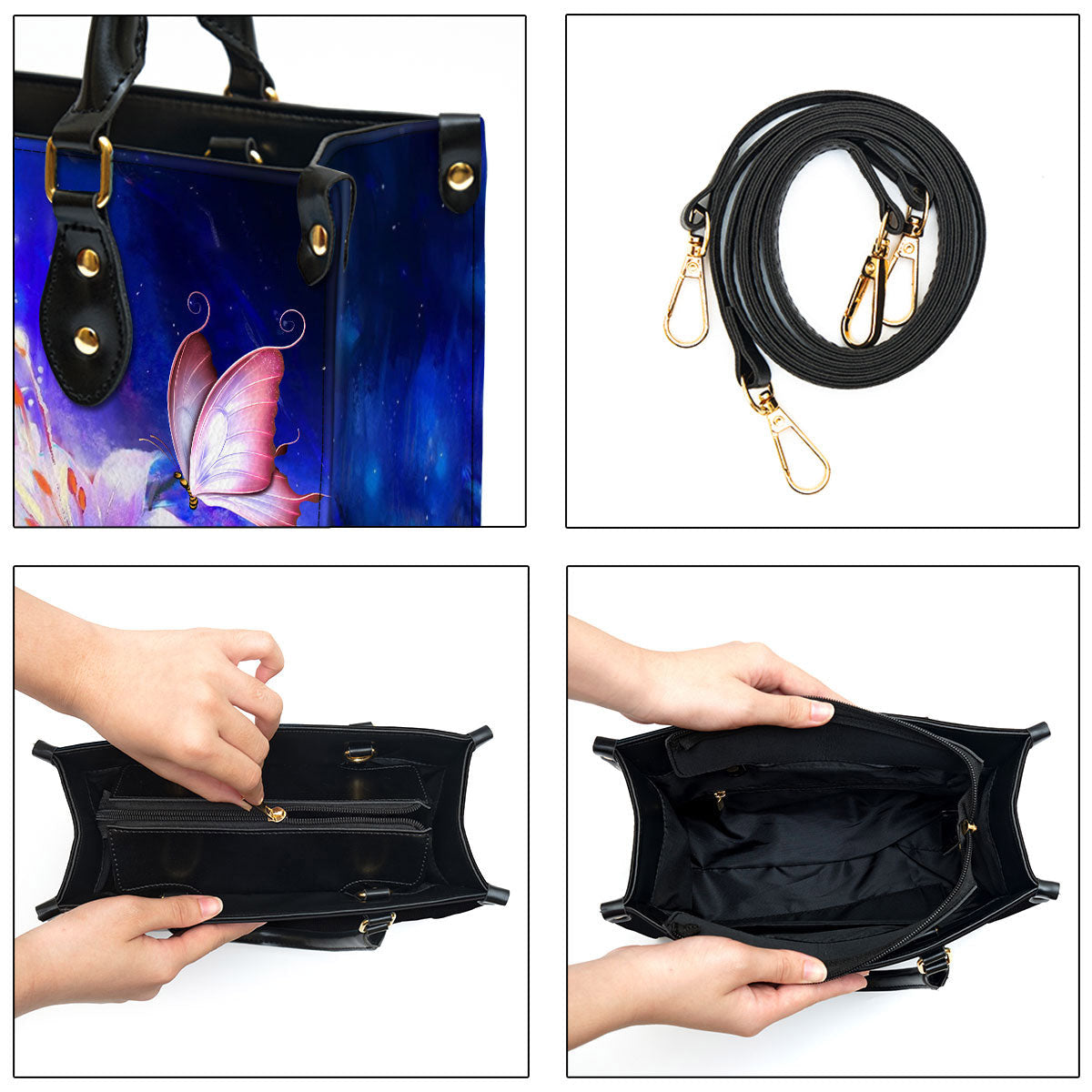 Personalized Jesus The Way The Truth The Life Leather Bag - Christian Pu Leather Bags For Women