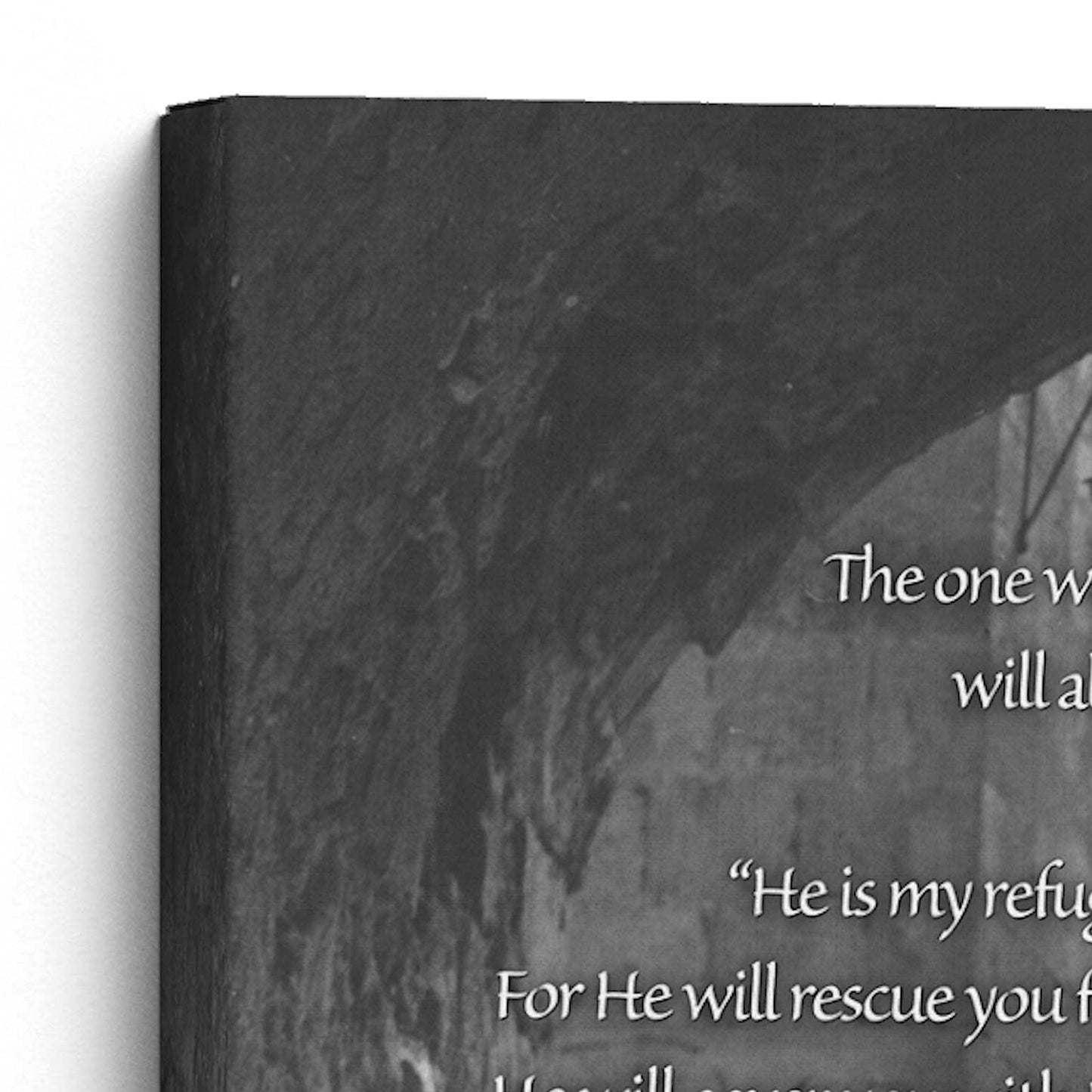 Psalm 91 The Prayer Of Protection Canvas Wall Art - Gallery Wrapped Canvas Art
