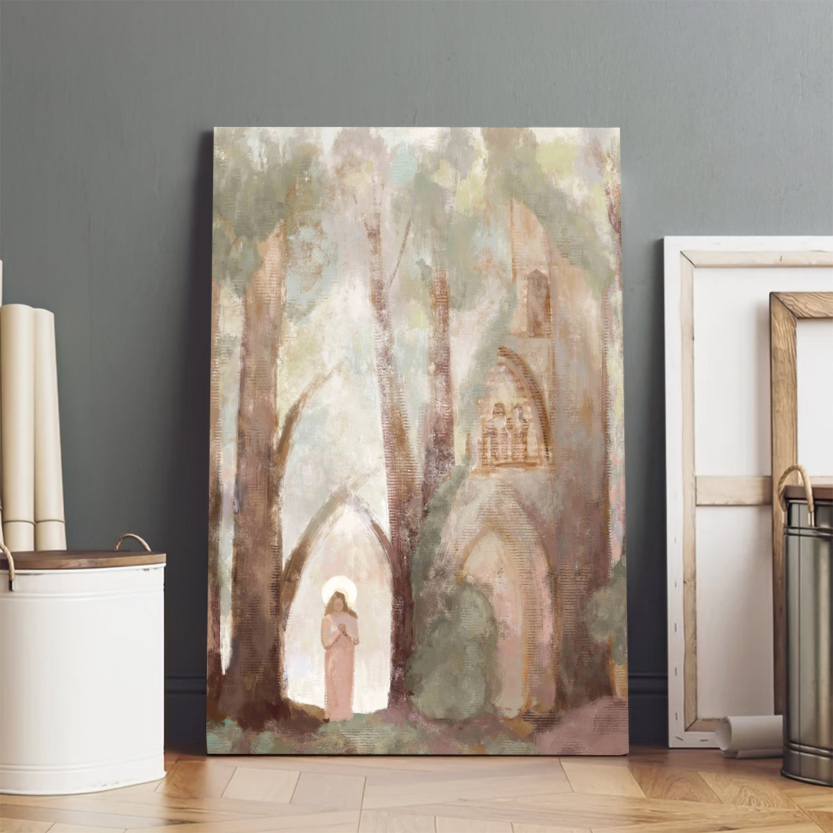 Sanctuary Christian Fine Art Wall Decor - Religious Wall Art Canvas - Christian Art Gift