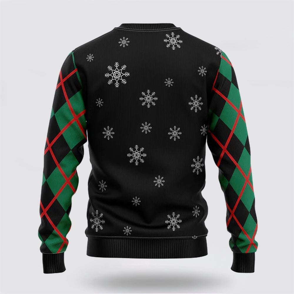 Santa Claus Straight Outta North Pole Ugly Christmas Sweater For Men And Women, Best Gift For Christmas, The Beautiful Winter Christmas Outfit