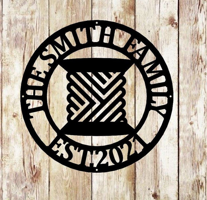 Sewing Room Sign Personalized Sign Sewing Sign. Metal Sewing Sign Quilting Sign Gift For Her Farm Sign Gift For Grandma Gift For Mom