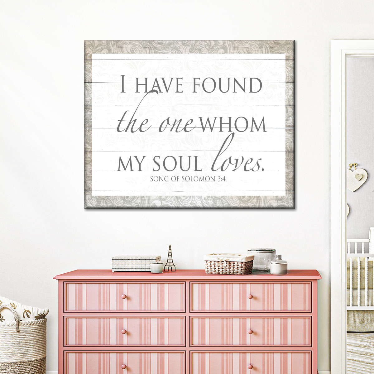 Song Of Solomon Canvas Wall Art - Christian Canvas Wall Art - Religious Wall Art Canvas