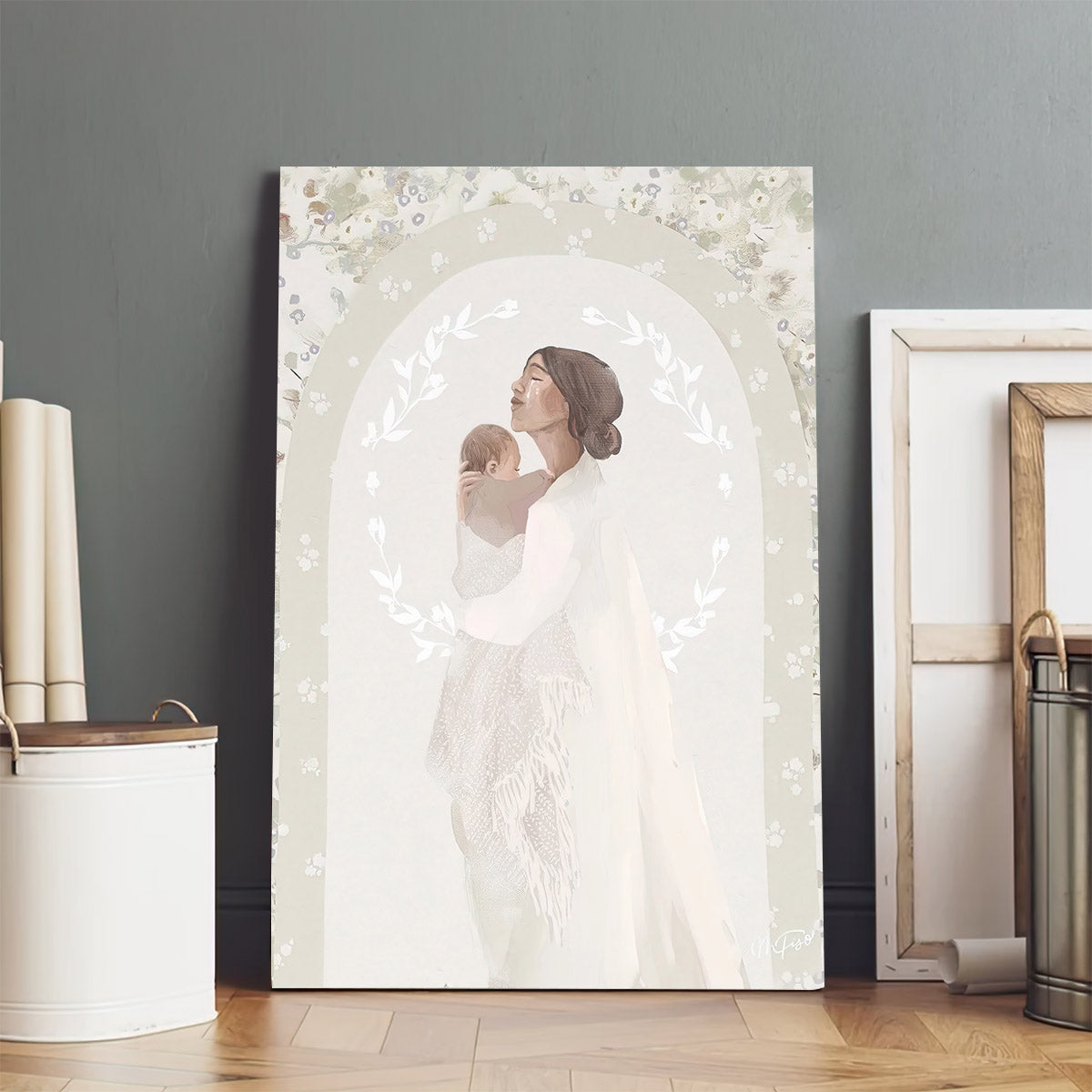 Strength Beyond My Own Canvas Wall Art - Christian Wall Posters - Ciaocustom