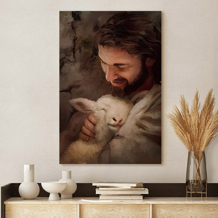 The Lord Is My Shepherd Wall Art - Jesus Canvas Posters - Ciaocustom