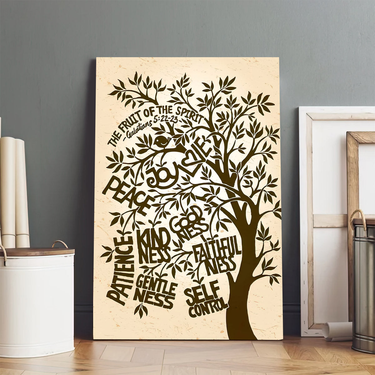 The Fruit Of The Spirit Wall Art Decor - Galatians 5 22-23 Art On Canvas #2