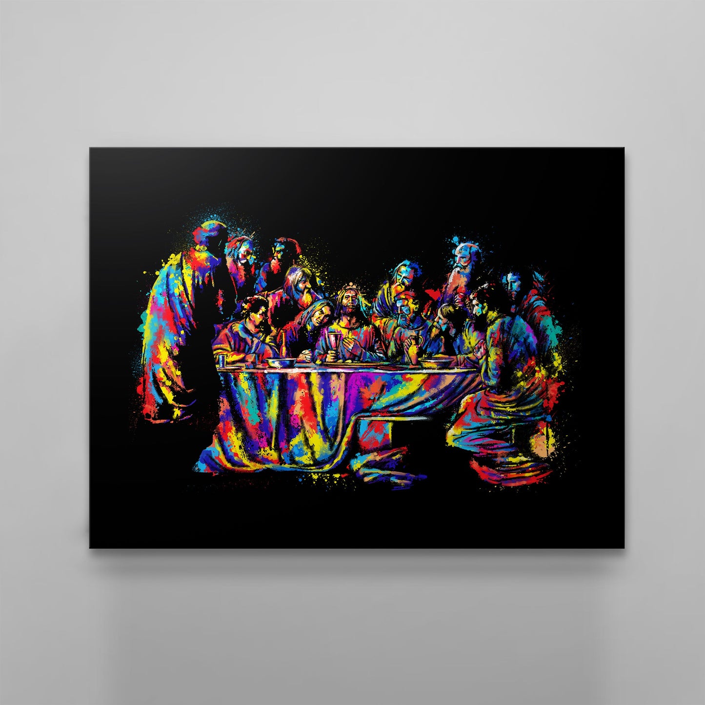 The Last Supper Canvas - Religious Canvas Art - Christian Canvas Wall Art - Ciaocustom
