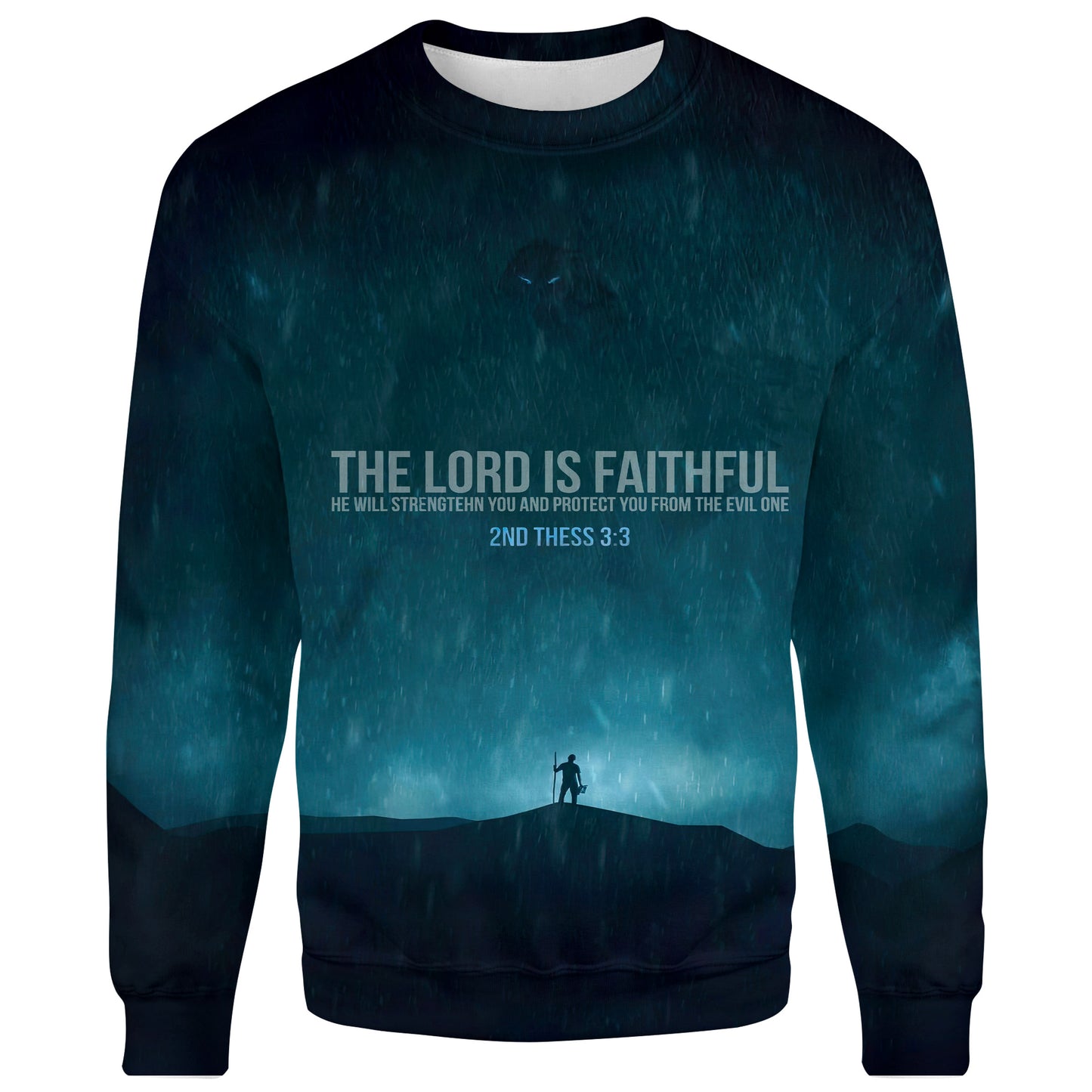 The Lord Is Faithful 2nd Thessalonians 33 Jesus Christ 3d Hoodie - Christian 3d Sweatshirt