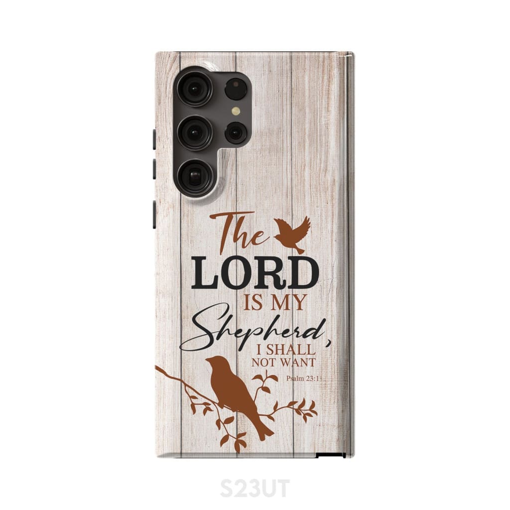 The Lord Is My Shepherd Psalm 231 Bible Verse Phone Case - Inspirational Bible Scripture iPhone Cases