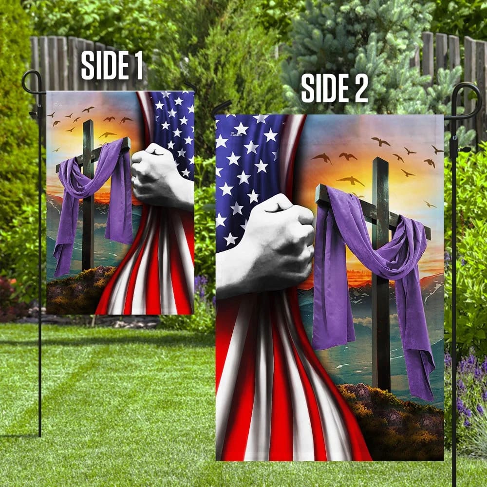 The Resurrection Of Jesus Christ 1 Easter Flag - Easter House Flags - Christian Easter Garden Flags