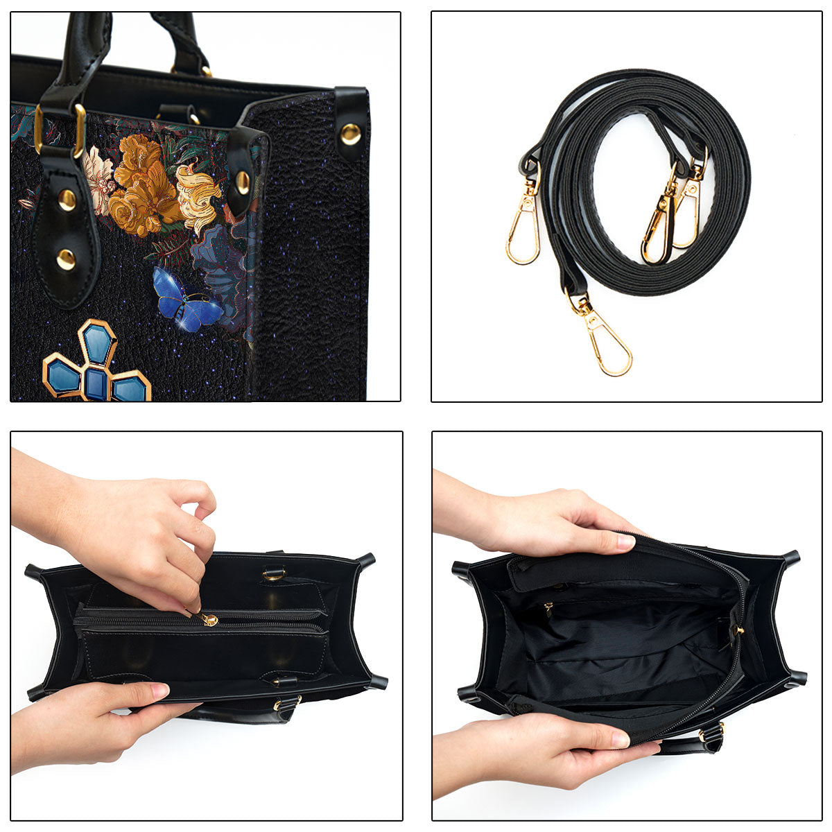 This Is The Confidence We Have In Approaching God Personalized Leather Bag For Women - Religious Gifts For Women