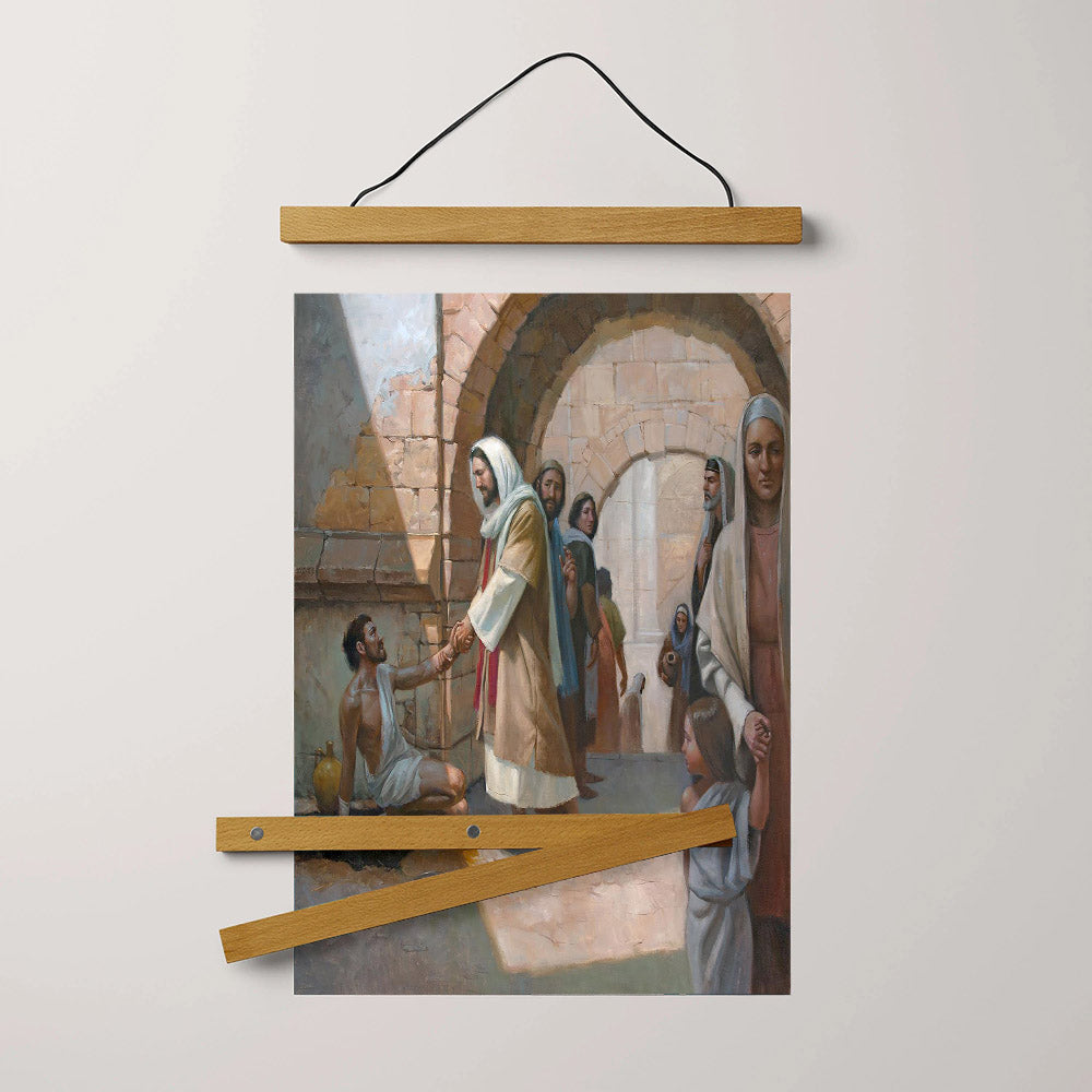 Time For The One Hanging Canvas Wall Art - Christan Wall Decor - Religious Canvas