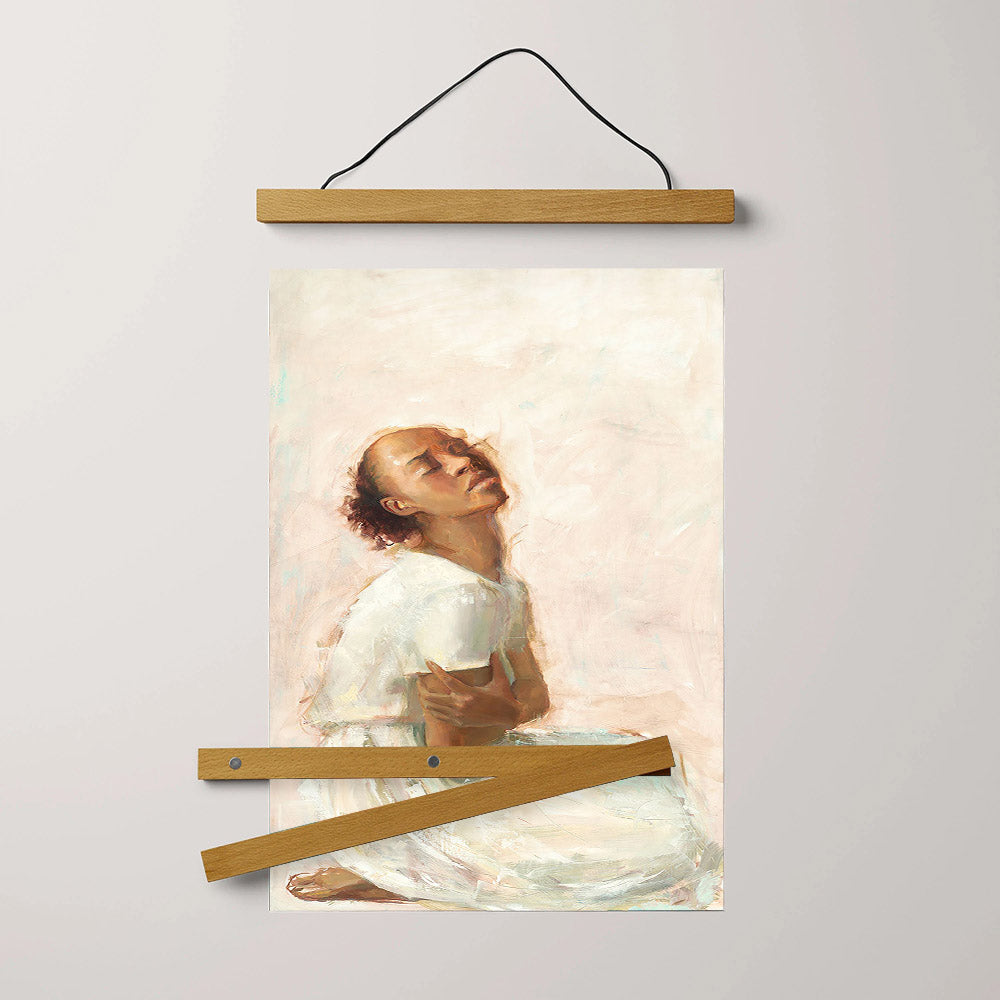 To Draw Closer Hanging Canvas Wall Art - Gift For Mom - Religious Canvas