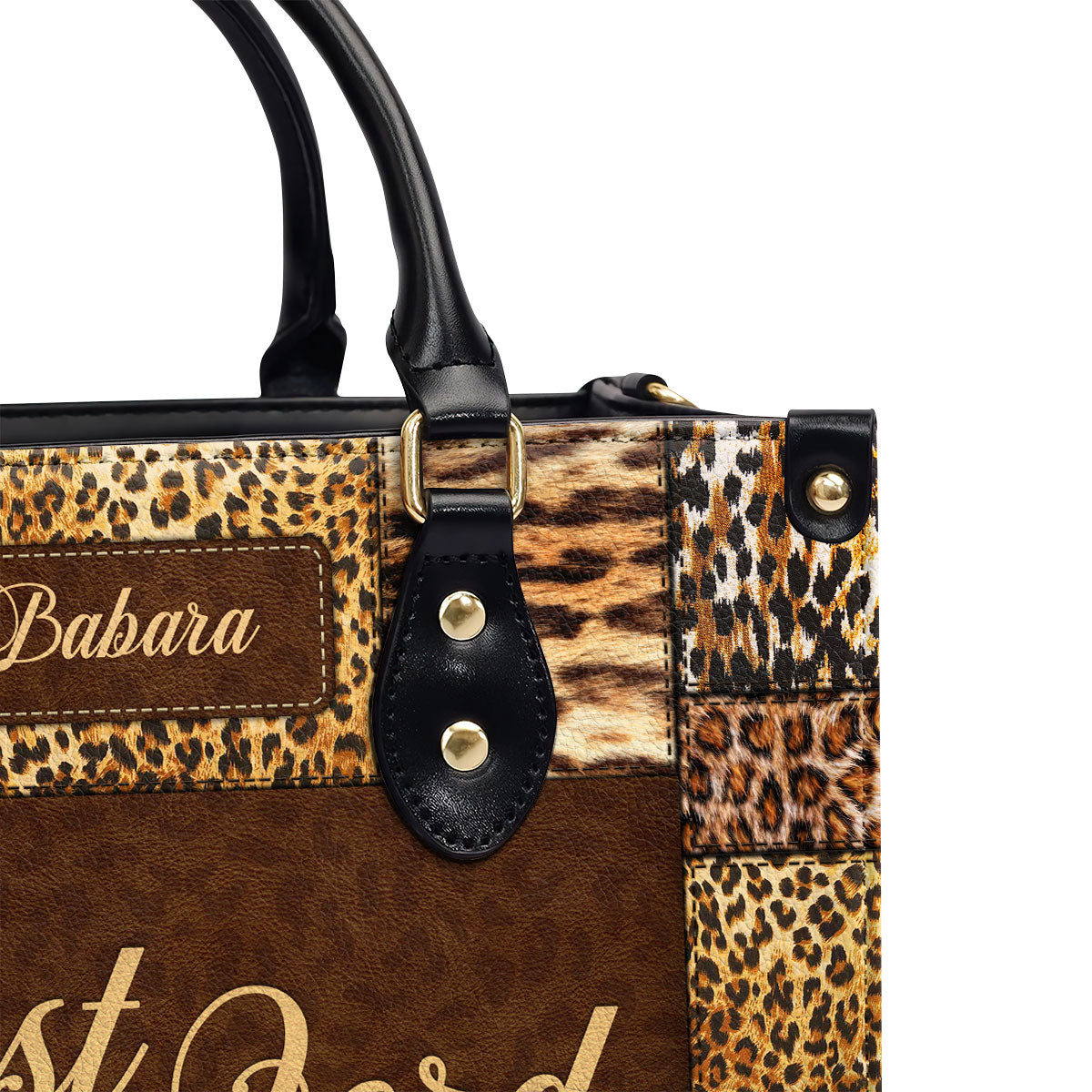 Trust In The Lord With All Your Heart Proverbs 35-6 Personalized Zippered Leather Handbag Psalm 3124 Inspirational Gift For Her