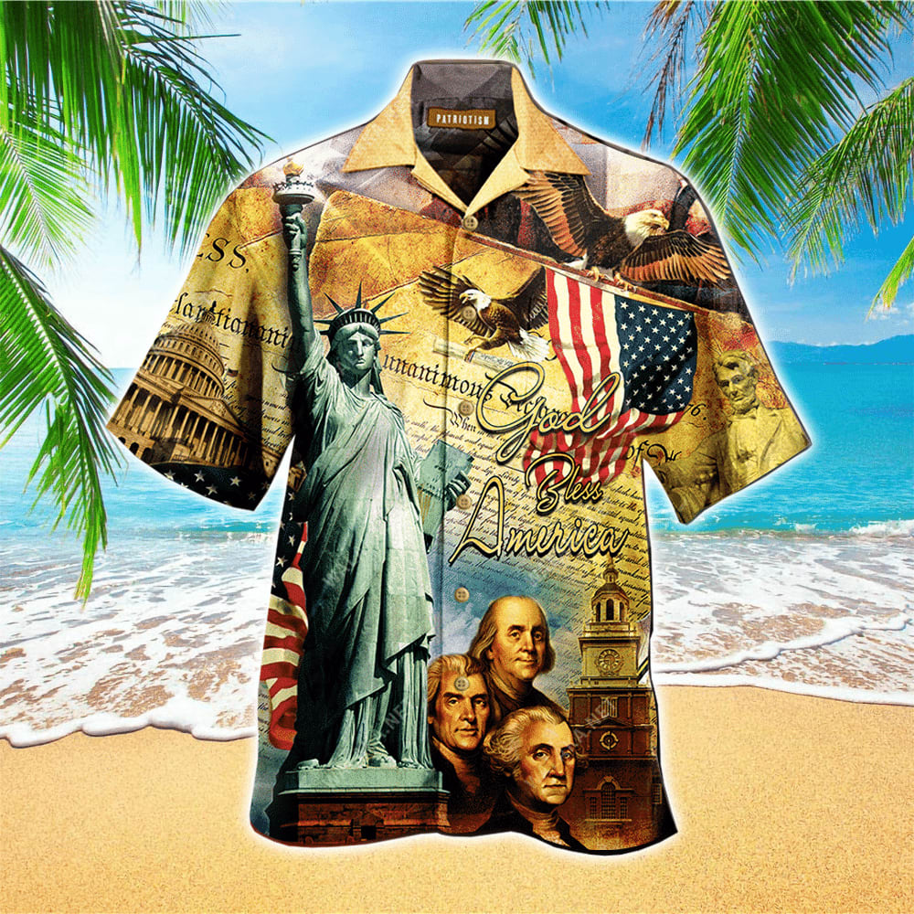 We The People Patriotism Colorful Good Hawaiian Shirt - Christian Hawaiian Shirt for Men Women