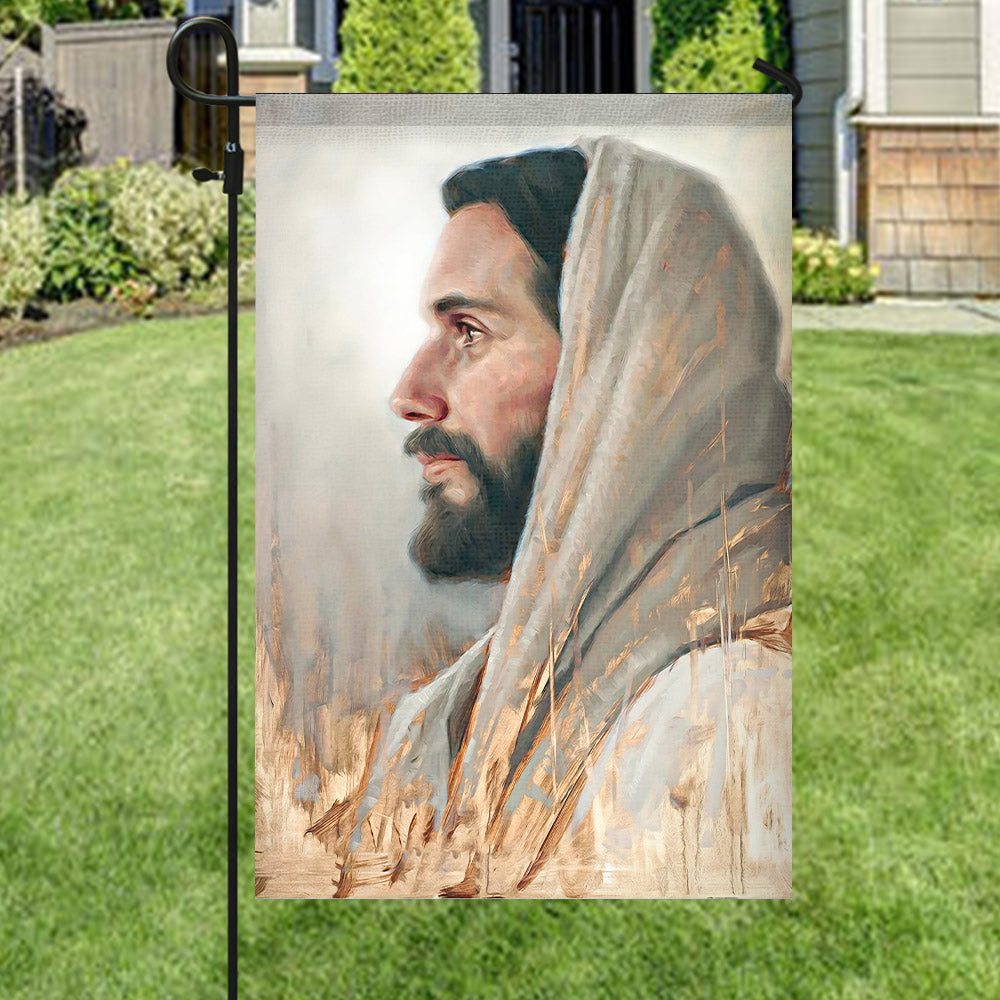 Jesus Pictures Flag - Jesus Flag - Christian's Flag - Jesus Garden Flag - Garden Flag - Decorative Flags - Welcome Flag - Christian Gift - Ciaocustom