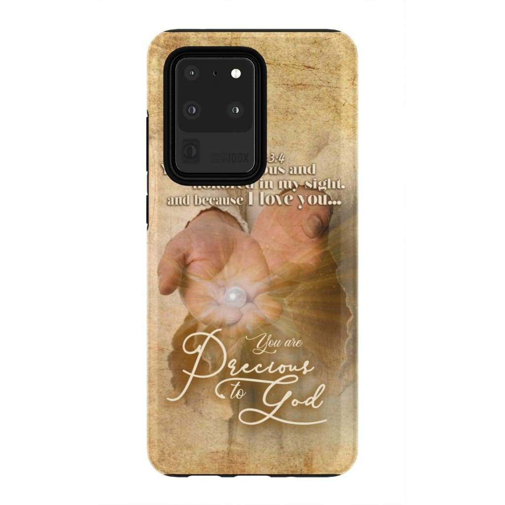 You Are Precious And Honored In My Sight Isaiah 434 Phone Case - Inspirational Bible Scripture iPhone Cases