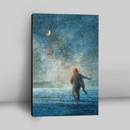 My Father's Creations Jesus And The Night Canvas Prints - Jesus Christ Canvas Art - Christian Wall Decor