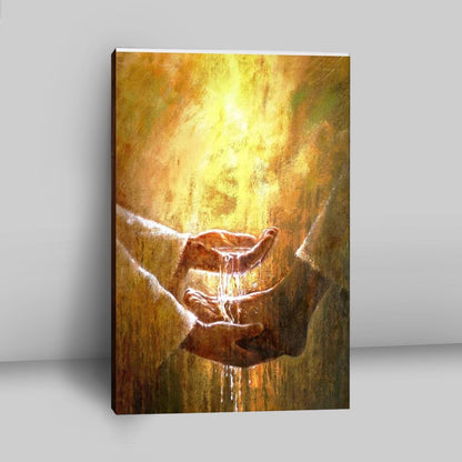 Jesus Christ Washing The Foot Of Disciples Canvas Prints - Jesus Christ Canvas Art - Christian Wall Decor