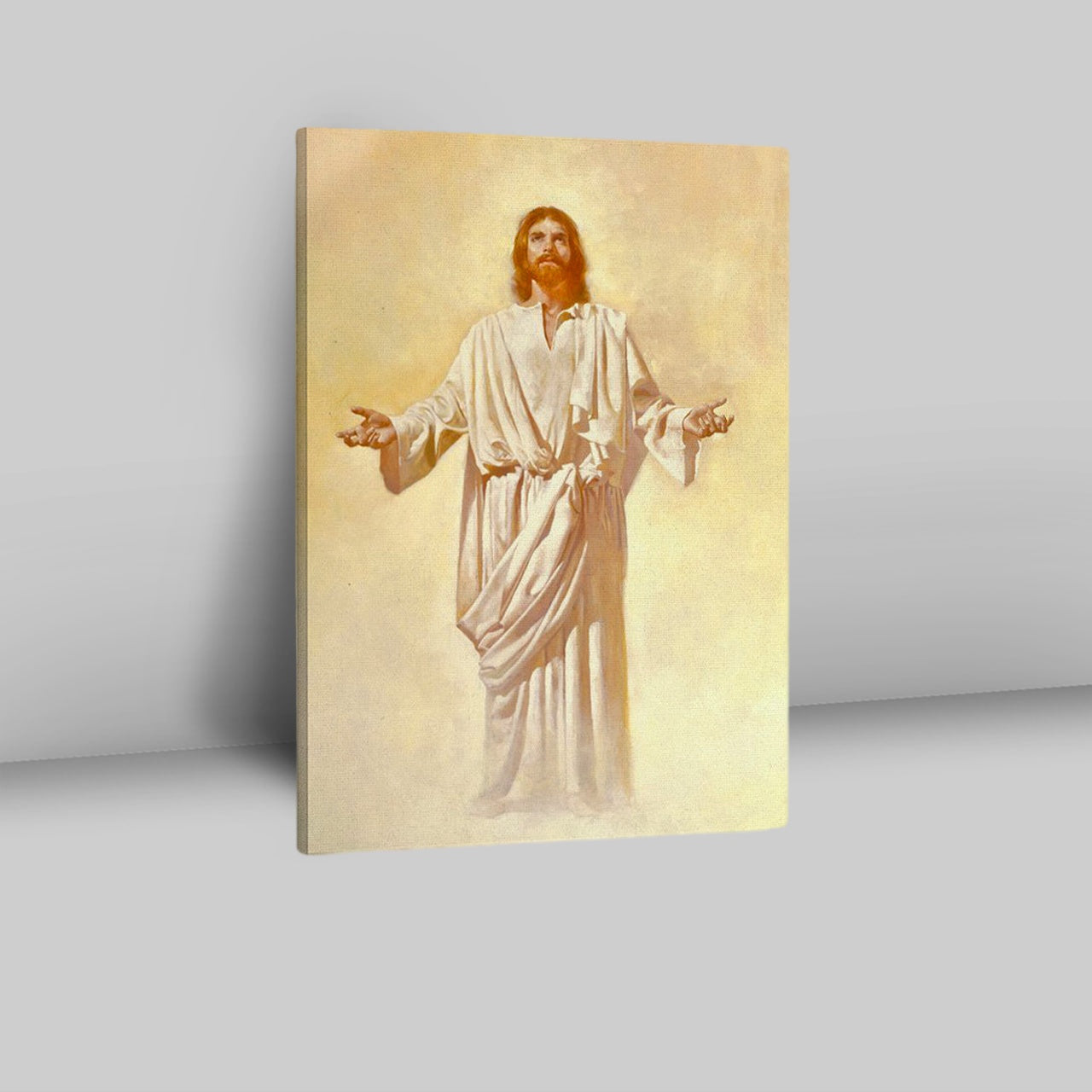 Jesus God With Open Arms Canvas Pictures - Christian Wall Art - Jesus Canvas Art