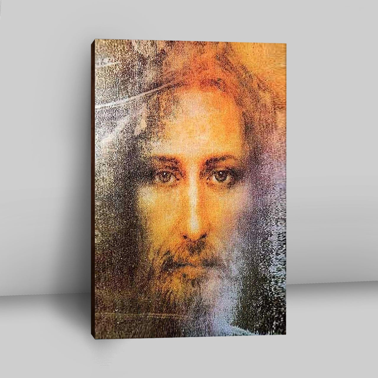 Jesus Christ Wall Art - Jesus Picture - Inspirational Gift For Pastor Priest - Christian Canvas Wall Art Decor