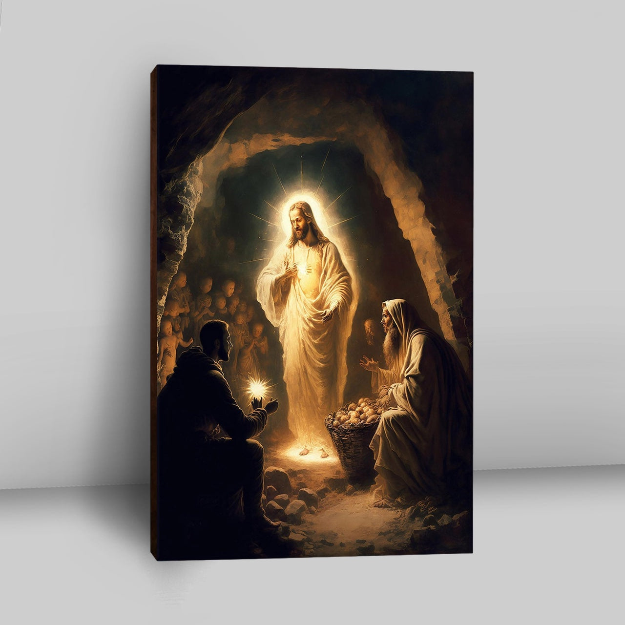 Jesus Spiritual Canvas Prints - Religious Canvas Art - Christian Wall Decor