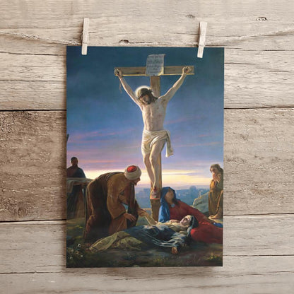 God Canvas 4 - Jesus Canvas - Christian Gift - Jesus Canvas Painting - Jesus Canvas Art - Bible Verse Canvas Wall Art - Scripture Canvas - Ciaocustom