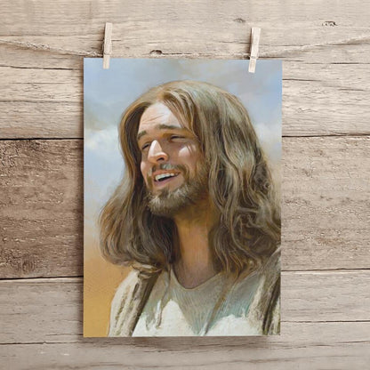 God Canvas 7 - Jesus Canvas - Christian Gift - Jesus Canvas Painting - Jesus Canvas Art - Bible Verse Canvas Wall Art - Scripture Canvas - Ciaocustom