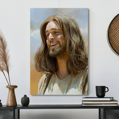 God Canvas 7 - Jesus Canvas - Christian Gift - Jesus Canvas Painting - Jesus Canvas Art - Bible Verse Canvas Wall Art - Scripture Canvas - Ciaocustom