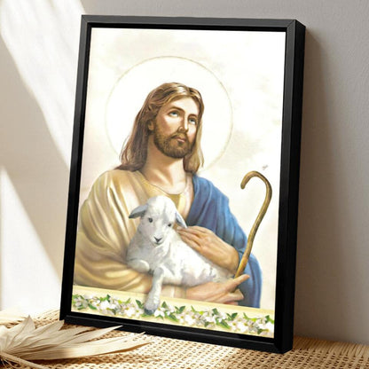 God Canvas 14 - Jesus Canvas - Christian Gift - Jesus Canvas Painting - Jesus Canvas Art - Bible Verse Canvas Wall Art - Scripture Canvas - Ciaocustom