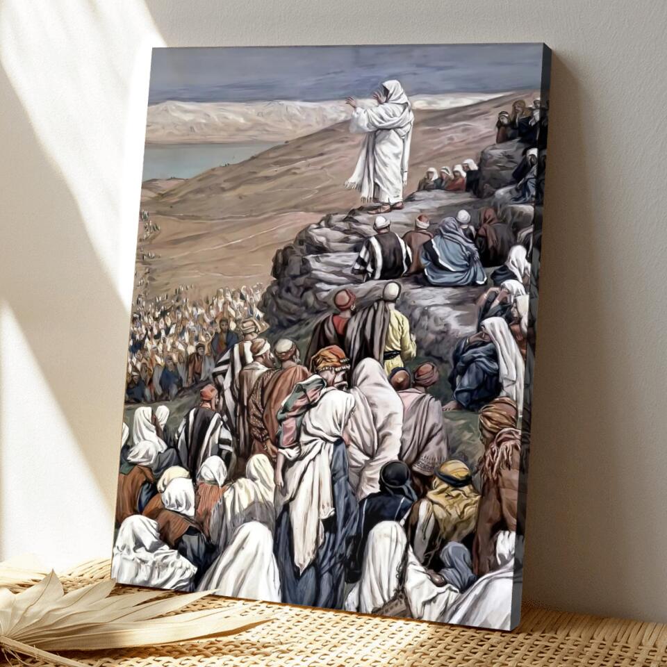 God Canvas 18 - Jesus Canvas - Christian Gift - Jesus Canvas Painting - Jesus Canvas Art - Bible Verse Canvas Wall Art - Scripture Canvas - Ciaocustom