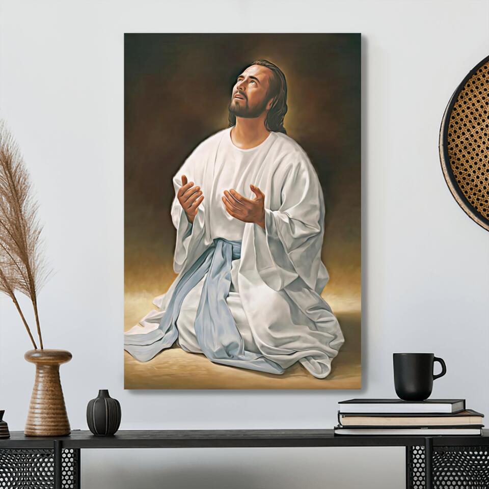 God Canvas 20 - Jesus Canvas - Christian Gift - Jesus Canvas Painting - Jesus Canvas Art - Bible Verse Canvas Wall Art - Scripture Canvas - Ciaocustom